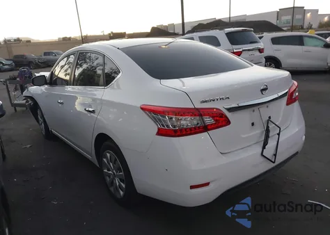 2015 Nissan Sentra S from USA, damaged, VIN 3N1AB7APXFY339417